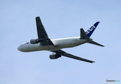 「青色が好き」 ANA 767-381 JA603A  Takeoff  