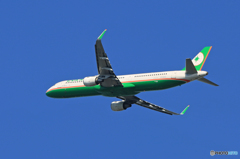 「スカイ」 EVA A321-211 B-16213 Takeoff