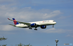 [青い空] DELTA A350-941 N501DN  Landing