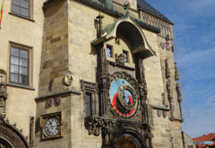 チェコ（６３３）プラハの天文時計　600年！