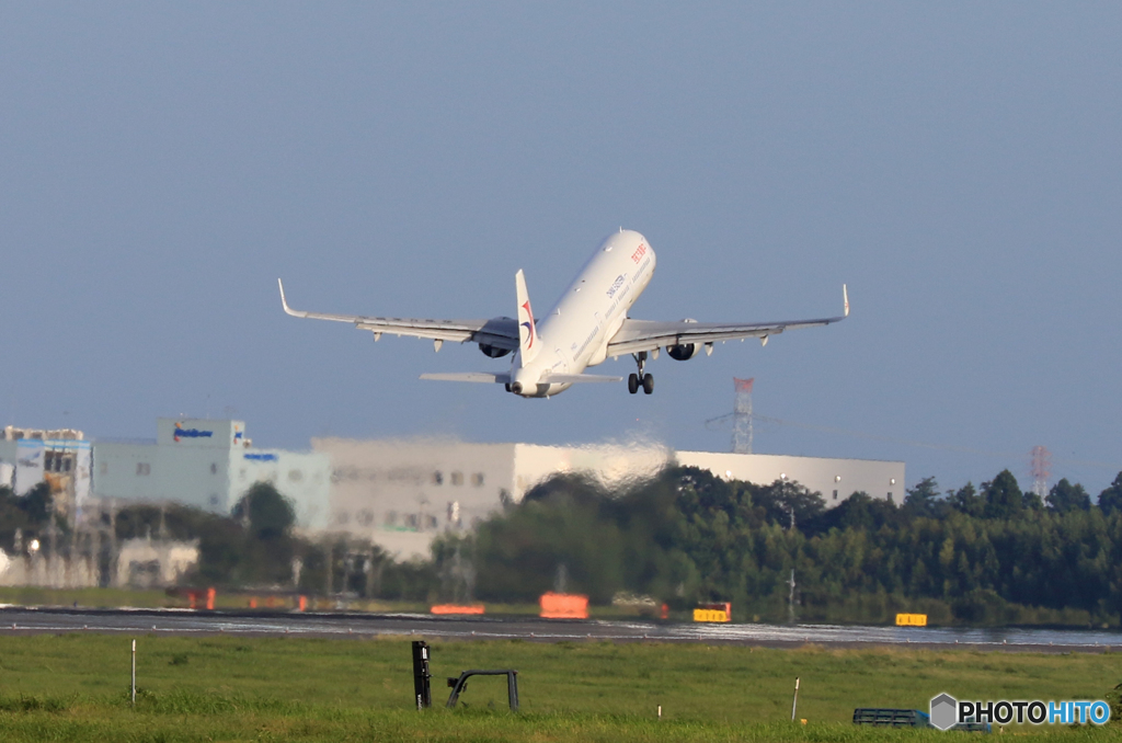 「空色」 中国東方航空 出発です