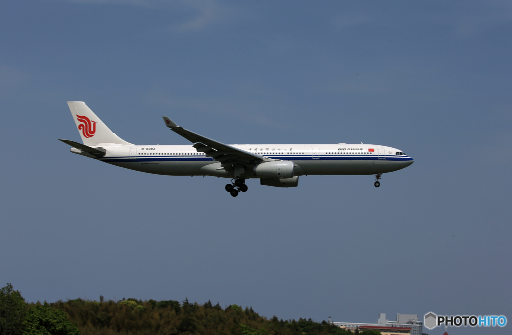 「すかい」China A330-343 B-8383 Landing