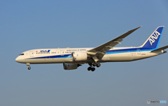 「空色」ANA 787-9 JA871A 到着