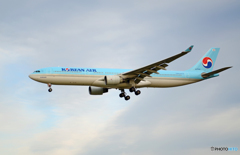 「スカイ」 Korean A330-300 HL7540 出発です