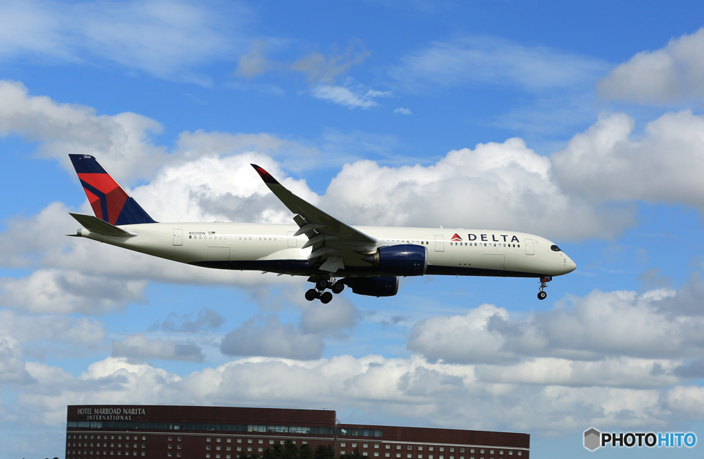 ☀「青い空」が一番 DELTA A350-941 N505DN