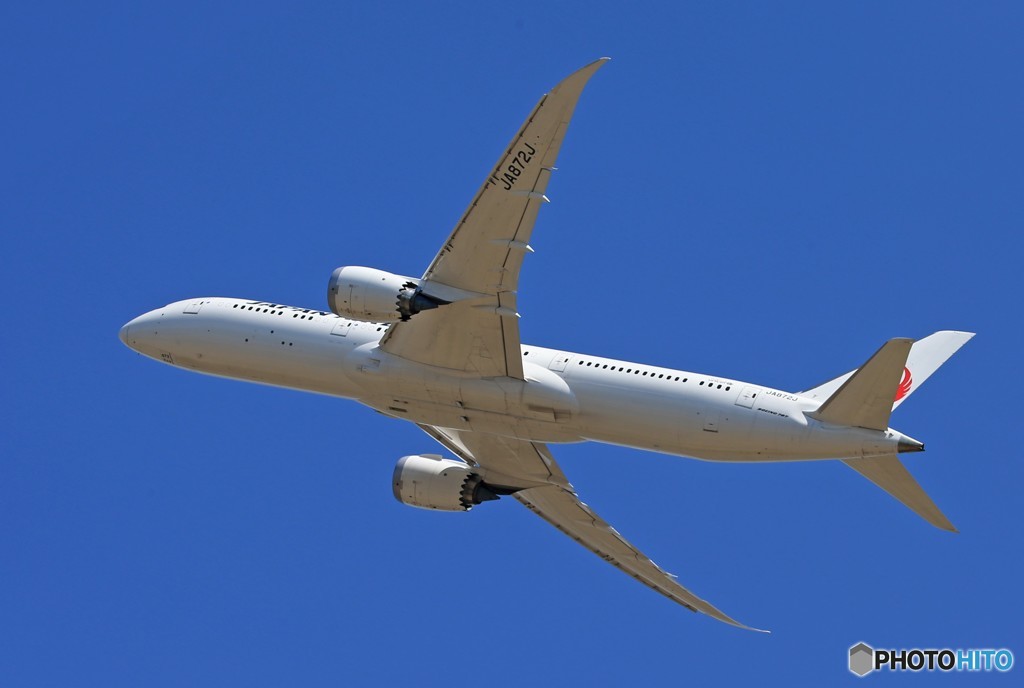 「空色」 JAL 787-9 JA872J 出発