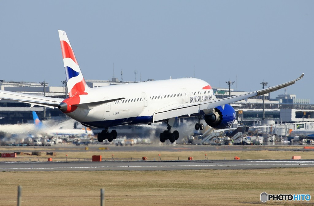 「そらー」 British 787-9 G-ZBKR 