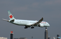 「令和」AIR CANADA 787-9 C-FNOI 着陸します