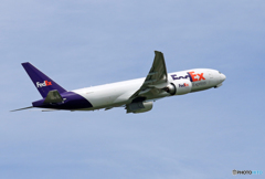 「青が大好き」 FedEx 777-FS2 N891FD Takeoff  