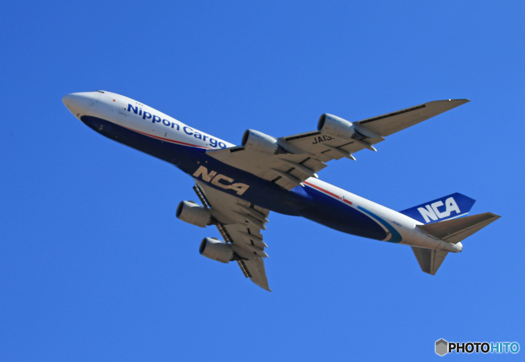 「そらー」 NCA 747-8KZF JA14KZ Takeoff 