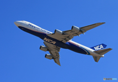 「そらー」 NCA 747-8KZF JA14KZ Takeoff 