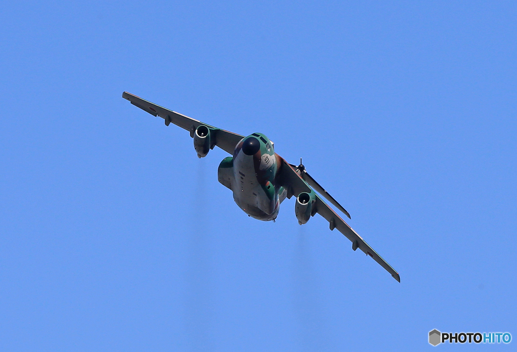 ☮「Blue」Kawasaki　C-1　旋回　☮