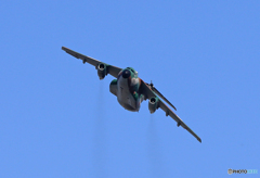 ☮「Blue」Kawasaki　C-1　旋回　☮