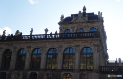 ドイツ  (1276)   ドレスデンの青い空と街並み