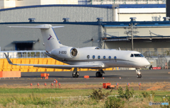 「すかい」 プライベート　ガルフストリームG450 飛び立ち