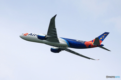 「くもり」Air Calin A330-941 F-ONEO  Takeoff 