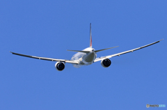 「青い空」が一番 Air France 777-200 F-GSQD出発です