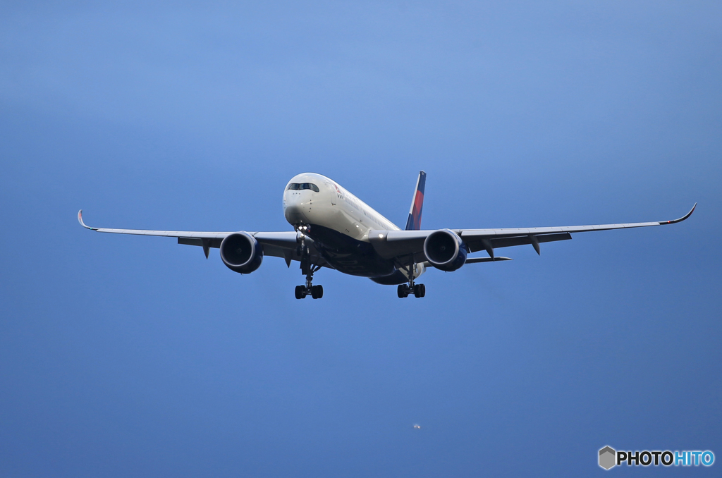 「青色」DELTA A350-941 N507DN  Landing