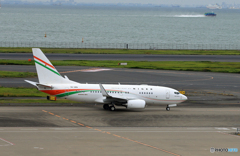 「曇り」 ニジェール政府 737-75U ５U-GRN Takeoff