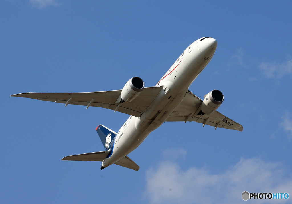 「群青」 AEROMEXICO 787-8 N964AM Takeoff