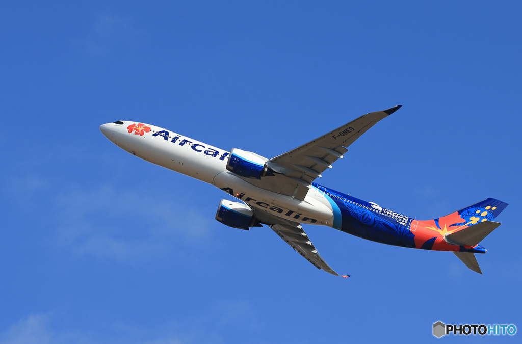 「良い空～」Air Calin A330-941 F-ONEO 出発