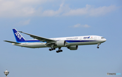 「そらー」 ANA 777-381 JA734A Landing