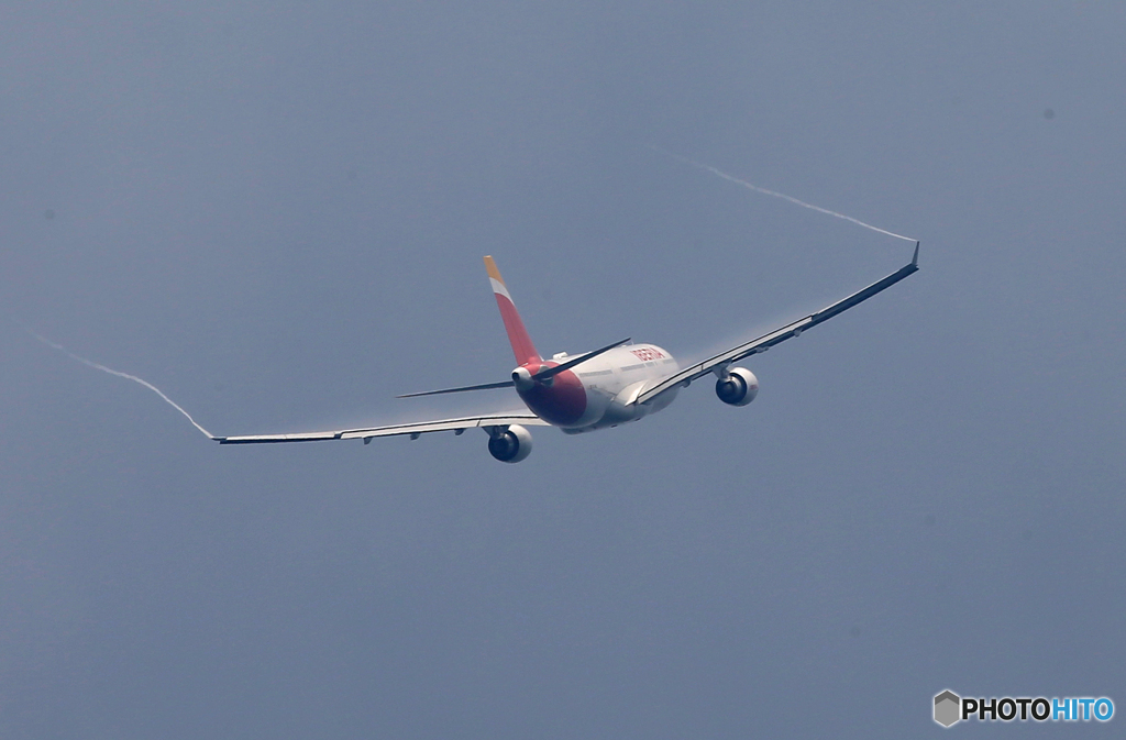 「青が好き」EBERIA A330-202 EC-MIL Takeoff 