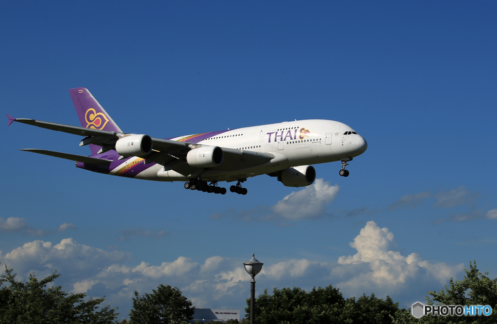 ☀「青い空」が一番 THAI A380-841 HS-TUB 