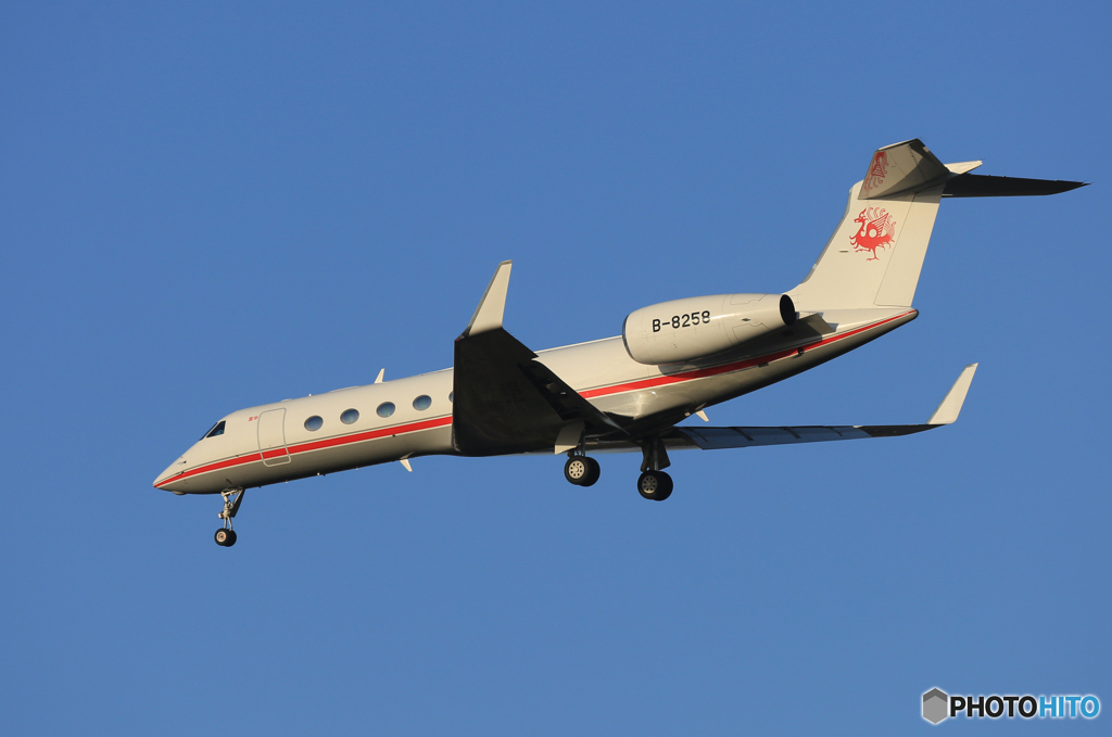 「そらー」プライベート ガルフG500 B-8258  到着