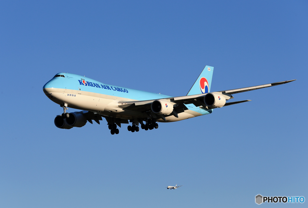 「はれー」 KOREAN 747-8 HL7610 Landing 