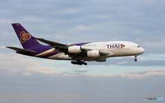 「はれー」 Thai A380-841 HS-TUA Landing