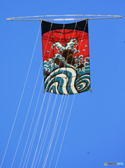 「青」☆   伝統和凧・音がする凧
