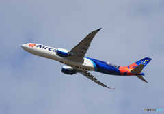 「スカイ」 Air Calin A330-941 F-ONET 出発