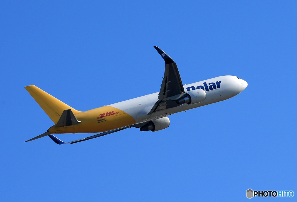 「すかい」 Polar 767-3JHF N644GT Takeoff 