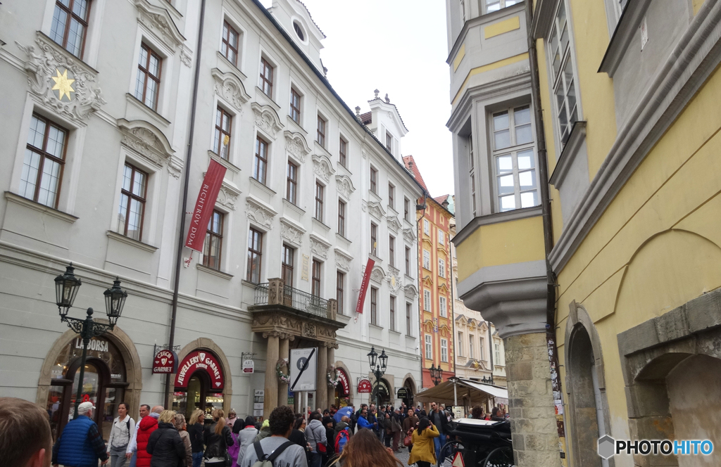 チェコ（８２２）プラハの旧市街地を歩く
