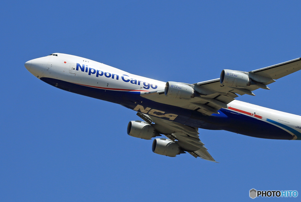 ☀「青い空」が一番NCA 747-8KZF JA16KZ Takeoff