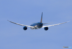 ☀「青い空」が一番 Vietnam 787-8 飛び立ちです