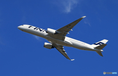 「群青」Finnair A350-941 OH-LWC Takeoff  