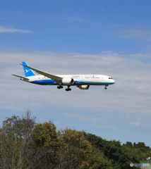 「良い空～」 アモイ航空 787-9 B-1567 飛行