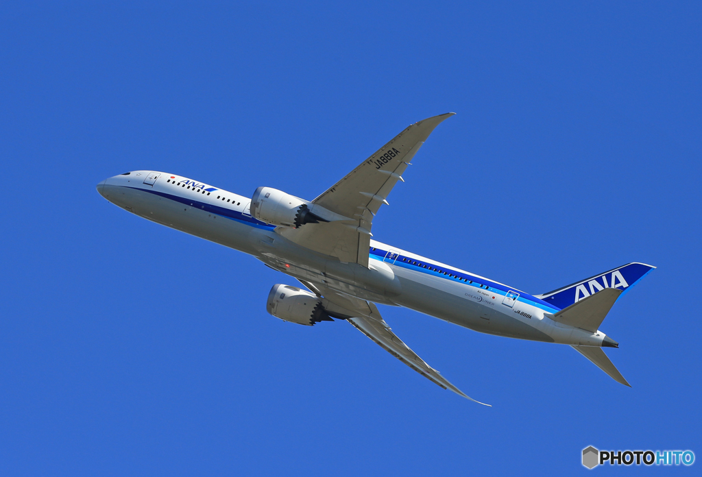 「遠い記録」ANA 787-9 JA888A