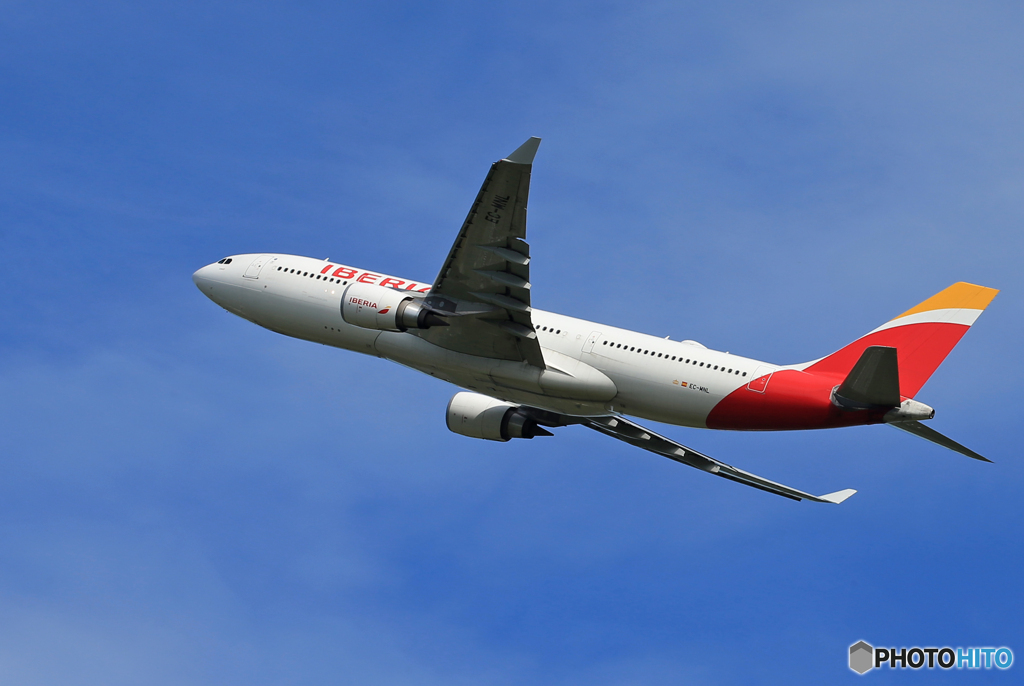 「青色が好き」Iberia A330-202 EC-MNL 飛行