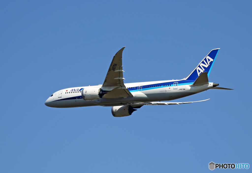 「青が好き」 ANA 787-8 JA878A Takeoff