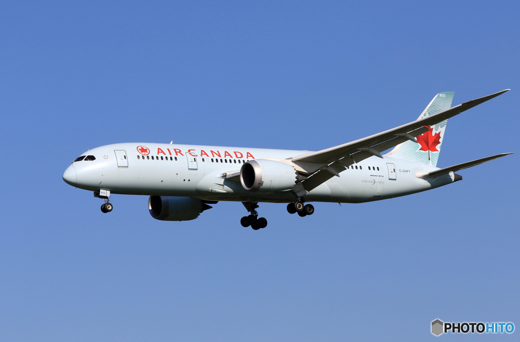 「すかい」 AIR CANADA 787-8 C-GHPT来た～