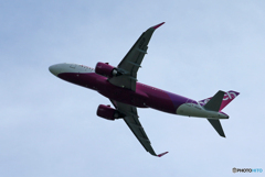 「良い天気」peach A320-214 JA203P 離陸します