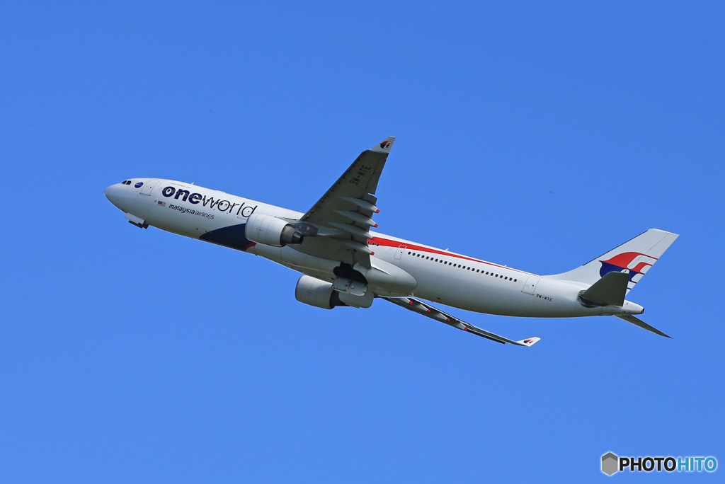  「晴れ」Malaysia oneworld Takeoff 