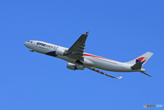  「晴れ」Malaysia oneworld Takeoff 