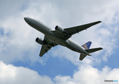 「はれー」 UNITED 777-222 N773UA Takeoff 