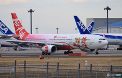 「青の空」Air Asia ロッテワールドHS-XTD 出発 「青の空」Air Asia ロッテワールドHS-XTD 出発