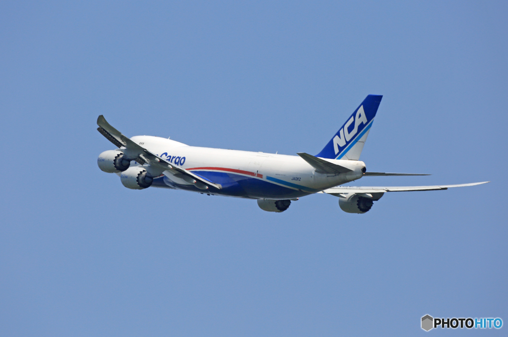 ☀「青い空」が一番NCA 747-8KZF JA12KZ