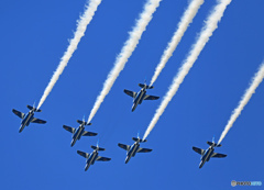 ☮休憩ﾀｲﾑ(510) Ｔ－４ ブルーインパルス